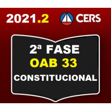 2ª (segunda) Fase OAB XXXIII (33º Exame) - DIREITO CONSTITUCIONAL - CERS 2021
