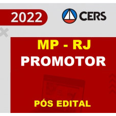 MP RJ - PROMOTOR - MINISTÉRIO PÚBLICO DO RIO DE JANEIRO - MPRJ - RETA FINAL - PÓS EDITAL - CERS 2022