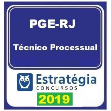 PGE RJ (TÉCNICO PROCESSUAL) - ESTRATEGIA - 2019.2
