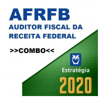COMBO AFRFB  - AUDITOR FISCAL DA RECEITA FEDERAL - TEORIA + PASSO ESTRATÉGICO - ESTRATÉGIA 2020