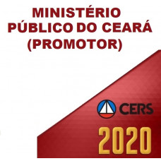 MPCE - PROMOTOR MINISTÉRIO PÚBLICO DO CEARÁ MP CE - PÓS EDITAL (CERS  2020)